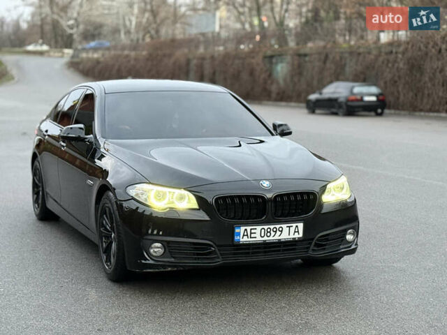 Черный БМВ 5 Серия, объемом двигателя 2 л и пробегом 193 тыс. км за 12500 $, фото 10 на Automoto.ua