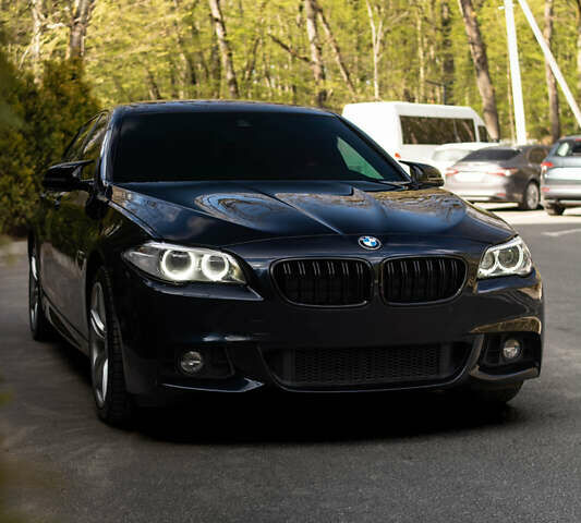 Чорний БМВ 5 Серія, об'ємом двигуна 3 л та пробігом 218 тис. км за 23500 $, фото 15 на Automoto.ua