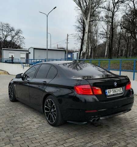 Черный БМВ 5 Серия, объемом двигателя 2 л и пробегом 184 тыс. км за 12600 $, фото 6 на Automoto.ua