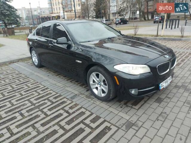 Черный БМВ 5 Серия, объемом двигателя 2 л и пробегом 189 тыс. км за 13500 $, фото 2 на Automoto.ua