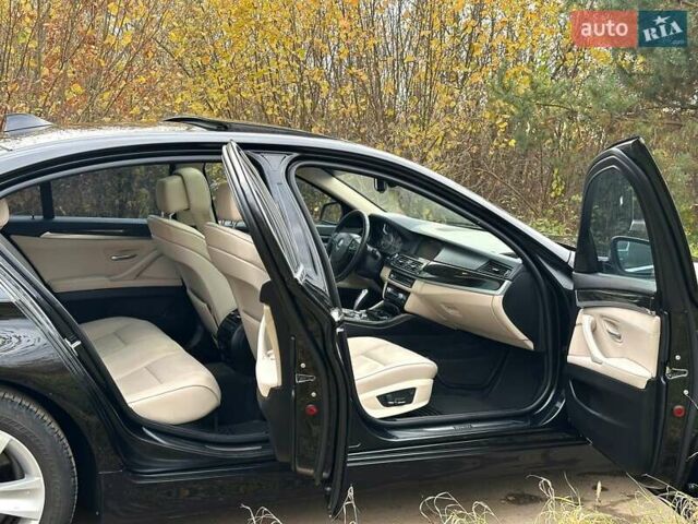 Черный БМВ 5 Серия, объемом двигателя 2 л и пробегом 130 тыс. км за 13450 $, фото 10 на Automoto.ua