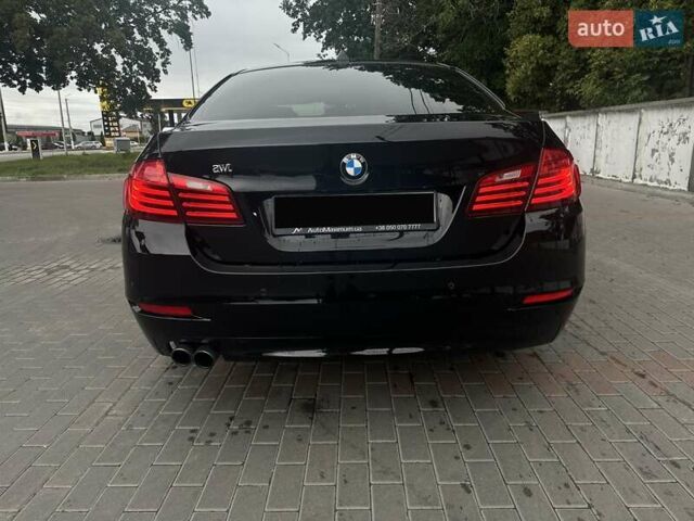 Черный БМВ 5 Серия, объемом двигателя 2 л и пробегом 129 тыс. км за 15000 $, фото 4 на Automoto.ua