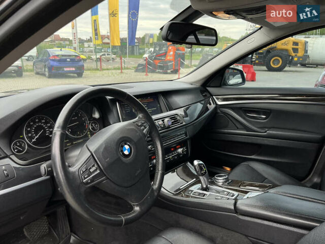 Черный БМВ 5 Серия, объемом двигателя 2 л и пробегом 142 тыс. км за 12650 $, фото 18 на Automoto.ua