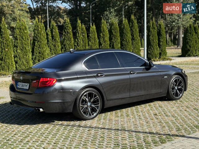 Черный БМВ 5 Серия, объемом двигателя 2 л и пробегом 189 тыс. км за 12900 $, фото 4 на Automoto.ua