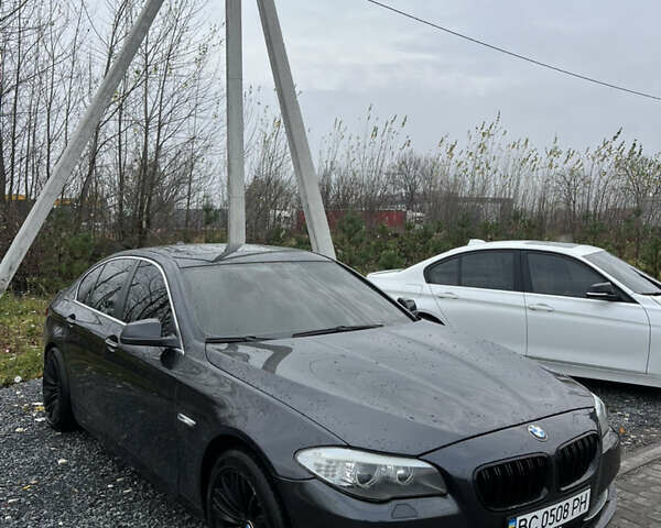 Черный БМВ 5 Серия, объемом двигателя 2 л и пробегом 170 тыс. км за 12800 $, фото 1 на Automoto.ua
