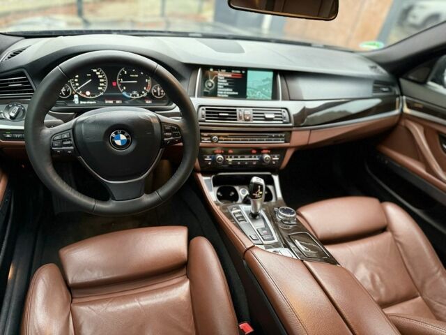 Черный БМВ 5 Серия, объемом двигателя 2 л и пробегом 210 тыс. км за 17000 $, фото 9 на Automoto.ua