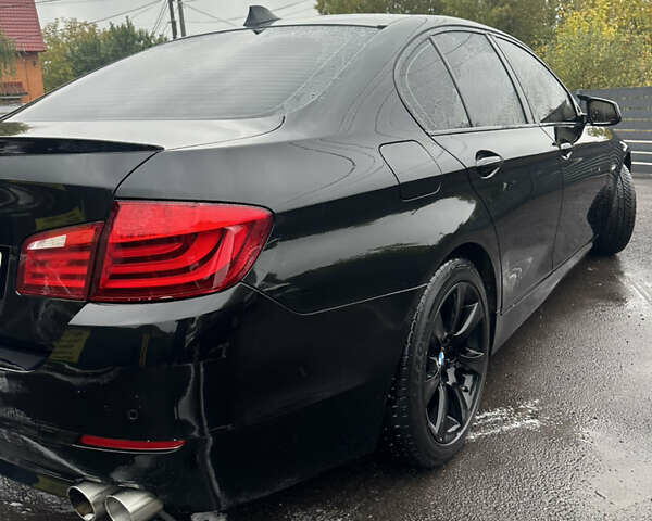 Черный БМВ 5 Серия, объемом двигателя 2 л и пробегом 199 тыс. км за 13999 $, фото 4 на Automoto.ua