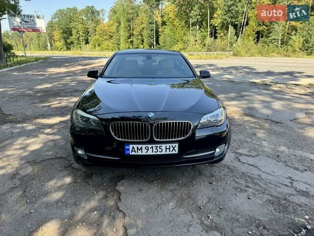 Черный БМВ 5 Серия, объемом двигателя 2 л и пробегом 175 тыс. км за 13000 $, фото 1 на Automoto.ua