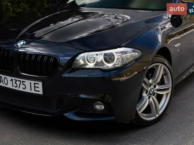Чорний БМВ 5 Серія, об'ємом двигуна 3 л та пробігом 218 тис. км за 23500 $, фото 18 на Automoto.ua