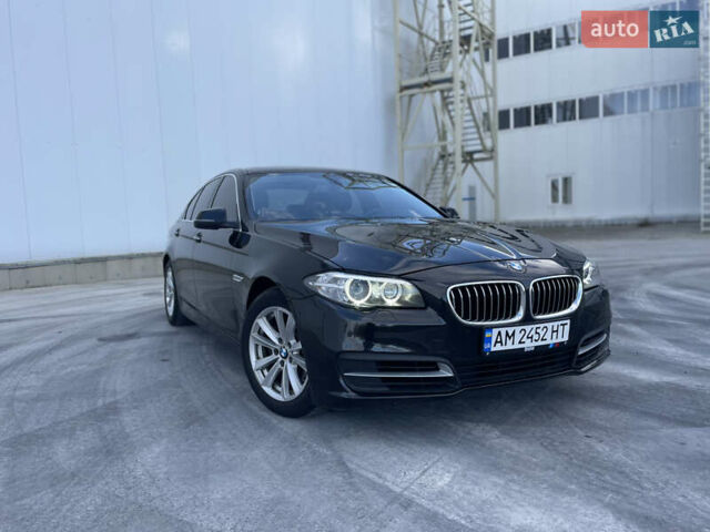 Чорний БМВ 5 Серія, об'ємом двигуна 2 л та пробігом 248 тис. км за 11999 $, фото 4 на Automoto.ua