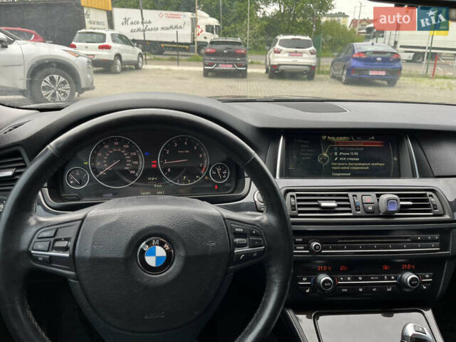 Черный БМВ 5 Серия, объемом двигателя 2 л и пробегом 142 тыс. км за 12650 $, фото 20 на Automoto.ua