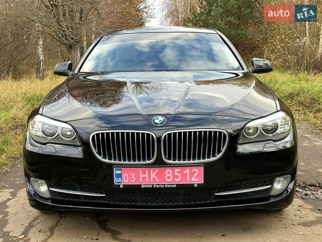 Черный БМВ 5 Серия, объемом двигателя 2 л и пробегом 130 тыс. км за 13450 $, фото 3 на Automoto.ua