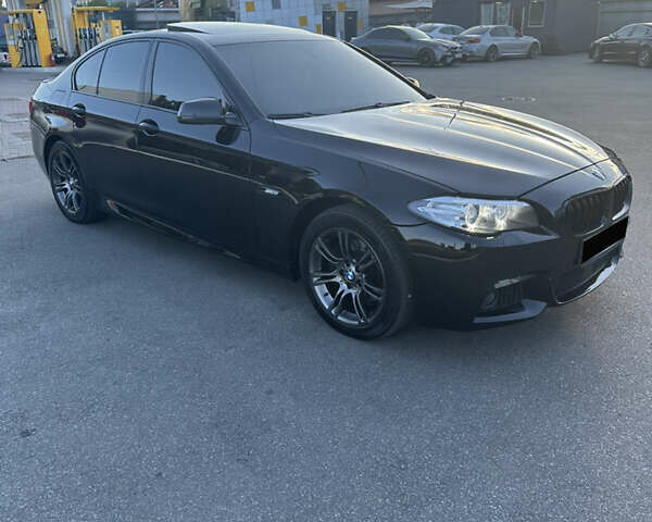 Черный БМВ 5 Серия, объемом двигателя 2 л и пробегом 178 тыс. км за 16850 $, фото 3 на Automoto.ua