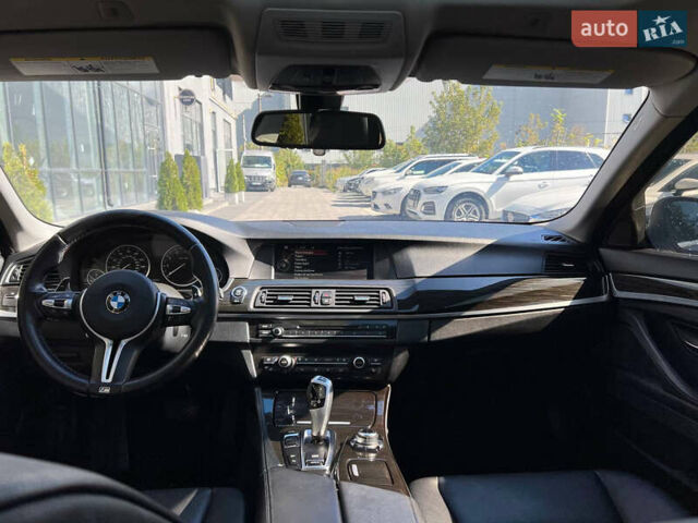 Чорний БМВ 5 Серія, об'ємом двигуна 2 л та пробігом 215 тис. км за 13500 $, фото 6 на Automoto.ua