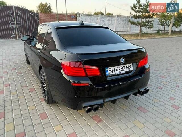 Черный БМВ 5 Серия, объемом двигателя 2 л и пробегом 203 тыс. км за 16200 $, фото 1 на Automoto.ua