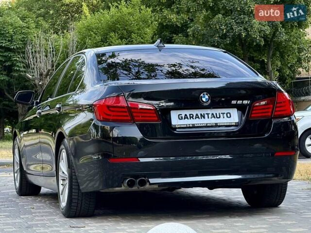 Чорний БМВ 5 Серія, об'ємом двигуна 2 л та пробігом 224 тис. км за 12300 $, фото 11 на Automoto.ua