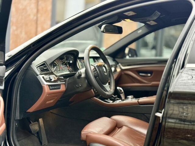 Черный БМВ 5 Серия, объемом двигателя 2 л и пробегом 210 тыс. км за 17000 $, фото 13 на Automoto.ua