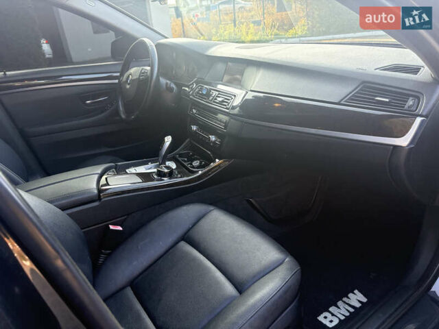 Чорний БМВ 5 Серія, об'ємом двигуна 2 л та пробігом 178 тис. км за 11800 $, фото 8 на Automoto.ua