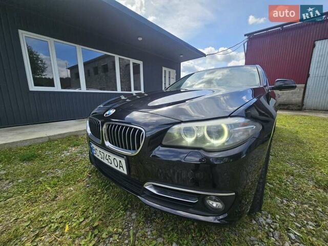 Черный БМВ 5 Серия, объемом двигателя 2 л и пробегом 198 тыс. км за 15500 $, фото 6 на Automoto.ua