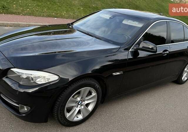 Черный БМВ 5 Серия, объемом двигателя 2 л и пробегом 170 тыс. км за 12650 $, фото 13 на Automoto.ua