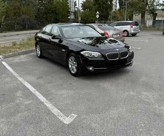 Черный БМВ 5 Серия, объемом двигателя 2 л и пробегом 198 тыс. км за 13500 $, фото 1 на Automoto.ua