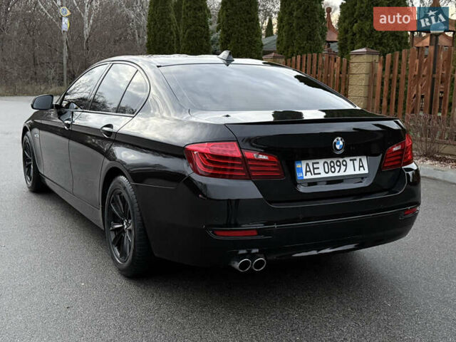 Черный БМВ 5 Серия, объемом двигателя 2 л и пробегом 193 тыс. км за 12500 $, фото 3 на Automoto.ua