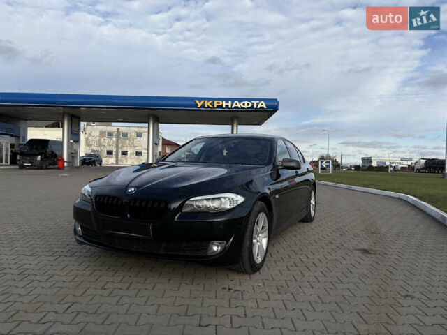 Чорний БМВ 5 Серія, об'ємом двигуна 2 л та пробігом 211 тис. км за 16500 $, фото 1 на Automoto.ua