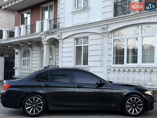 Черный БМВ 5 Серия, объемом двигателя 2 л и пробегом 220 тыс. км за 13800 $, фото 6 на Automoto.ua