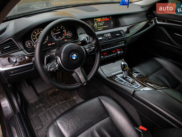 Чорний БМВ 5 Серія, об'ємом двигуна 3 л та пробігом 233 тис. км за 19600 $, фото 57 на Automoto.ua