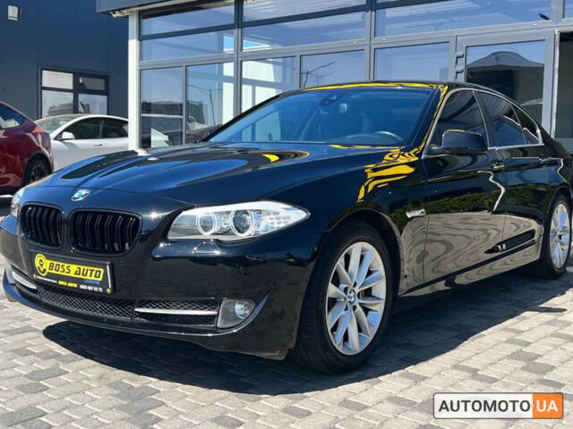 Черный БМВ 5 Серия, объемом двигателя 2 л и пробегом 275 тыс. км за 17390 $, фото 2 на Automoto.ua