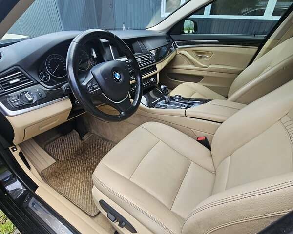 Черный БМВ 5 Серия, объемом двигателя 2 л и пробегом 198 тыс. км за 15500 $, фото 9 на Automoto.ua