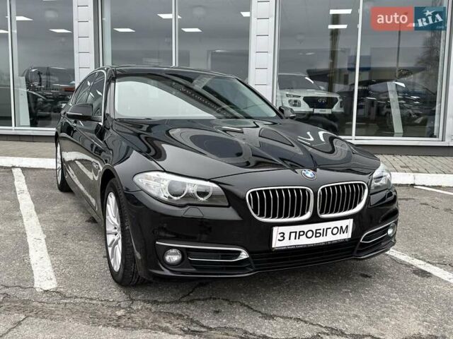 Чорний БМВ 5 Серія, об'ємом двигуна 2 л та пробігом 160 тис. км за 16800 $, фото 3 на Automoto.ua