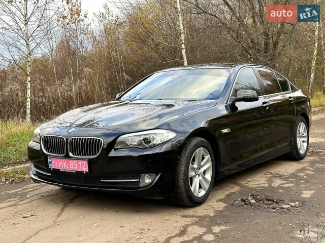 Черный БМВ 5 Серия, объемом двигателя 2 л и пробегом 130 тыс. км за 13450 $, фото 2 на Automoto.ua
