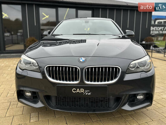 Черный БМВ 5 Серия, объемом двигателя 2 л и пробегом 190 тыс. км за 14700 $, фото 2 на Automoto.ua