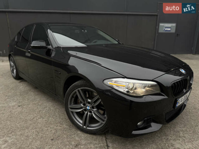 Черный БМВ 5 Серия, объемом двигателя 3 л и пробегом 200 тыс. км за 18950 $, фото 5 на Automoto.ua