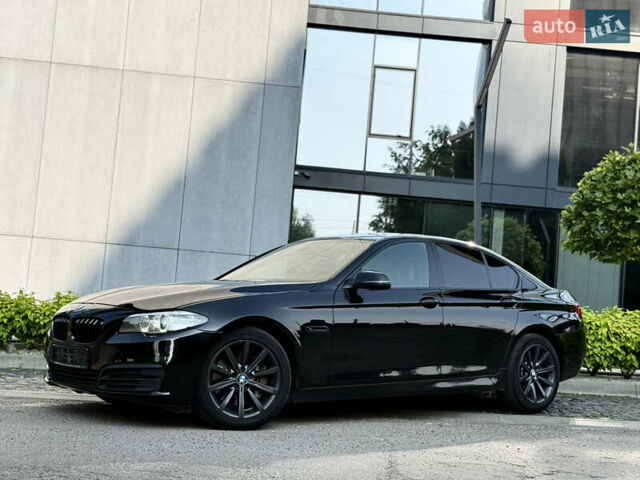 Черный БМВ 5 Серия, объемом двигателя 3 л и пробегом 176 тыс. км за 21500 $, фото 1 на Automoto.ua