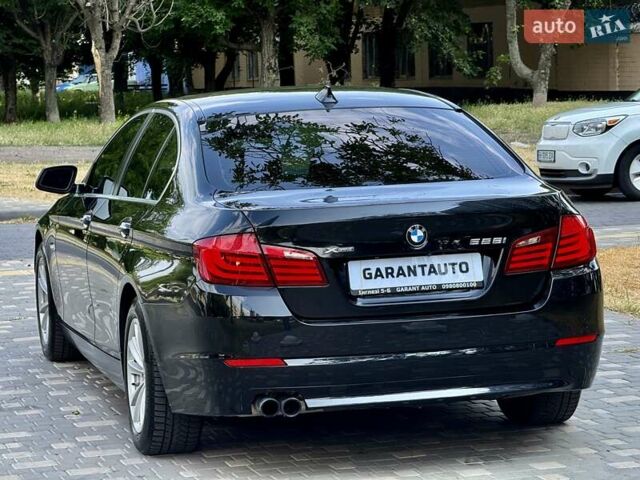 Чорний БМВ 5 Серія, об'ємом двигуна 2 л та пробігом 224 тис. км за 12300 $, фото 12 на Automoto.ua
