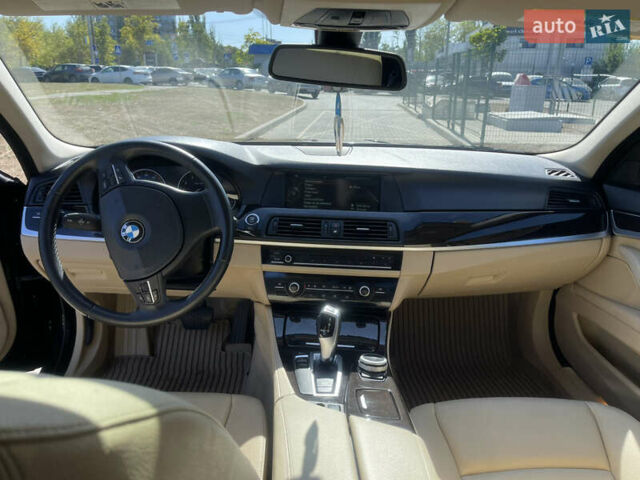 Черный БМВ 5 Серия, объемом двигателя 2 л и пробегом 210 тыс. км за 13400 $, фото 7 на Automoto.ua