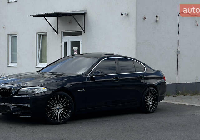Черный БМВ 5 Серия, объемом двигателя 2 л и пробегом 276 тыс. км за 12800 $, фото 5 на Automoto.ua