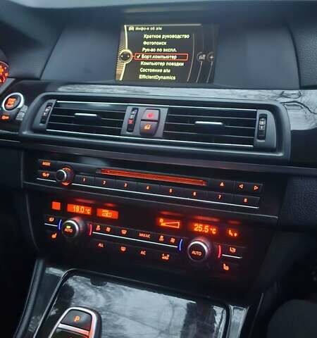 Черный БМВ 5 Серия, объемом двигателя 2 л и пробегом 184 тыс. км за 12600 $, фото 12 на Automoto.ua