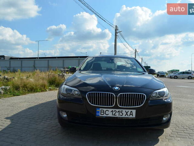 Черный БМВ 5 Серия, объемом двигателя 2 л и пробегом 174 тыс. км за 14700 $, фото 5 на Automoto.ua