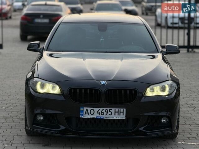 Черный БМВ 5 Серия, объемом двигателя 3 л и пробегом 210 тыс. км за 12999 $, фото 2 на Automoto.ua