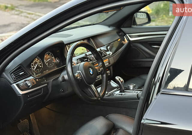 Черный БМВ 5 Серия, объемом двигателя 3 л и пробегом 272 тыс. км за 20500 $, фото 5 на Automoto.ua