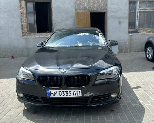 Черный БМВ 5 Серия, объемом двигателя 3 л и пробегом 250 тыс. км за 12900 $, фото 1 на Automoto.ua