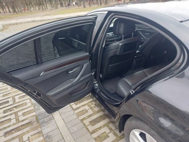 Черный БМВ 5 Серия, объемом двигателя 2 л и пробегом 191 тыс. км за 12000 $, фото 4 на Automoto.ua