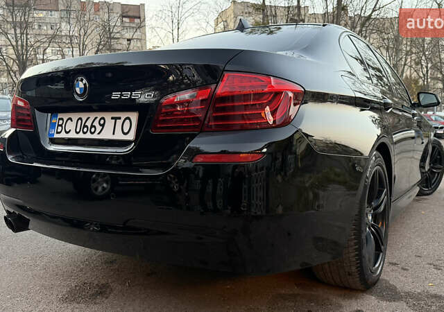 Черный БМВ 5 Серия, объемом двигателя 3 л и пробегом 272 тыс. км за 20500 $, фото 3 на Automoto.ua