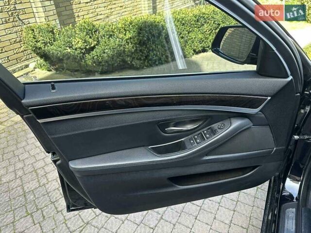 Чорний БМВ 5 Серія, об'ємом двигуна 2 л та пробігом 220 тис. км за 19750 $, фото 7 на Automoto.ua