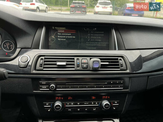 Черный БМВ 5 Серия, объемом двигателя 2 л и пробегом 142 тыс. км за 12650 $, фото 14 на Automoto.ua