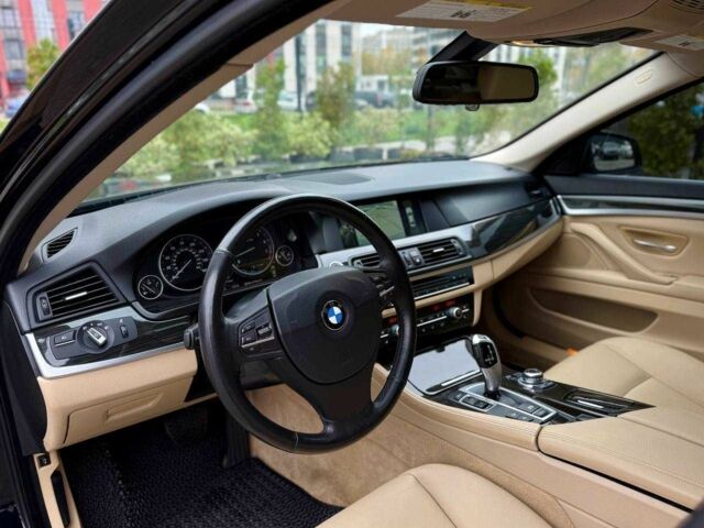 Чорний БМВ 5 Серія, об'ємом двигуна 2 л та пробігом 132 тис. км за 14300 $, фото 10 на Automoto.ua