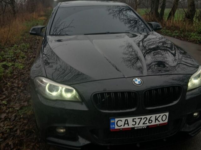Черный БМВ 5 Серия, объемом двигателя 2 л и пробегом 245 тыс. км за 16500 $, фото 1 на Automoto.ua